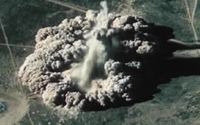 Underground Atomic Bomb Explosion