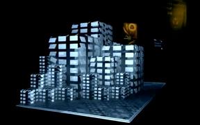 Projection Mapping on 3D Cubes at Paris - Anims - VIDEOTIME.COM