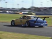 Dueling GT-1 Race Cars