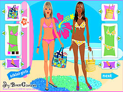 Facet vanavond Toeschouwer Bikini Girl Dress Up Game - Play online at Y8.com