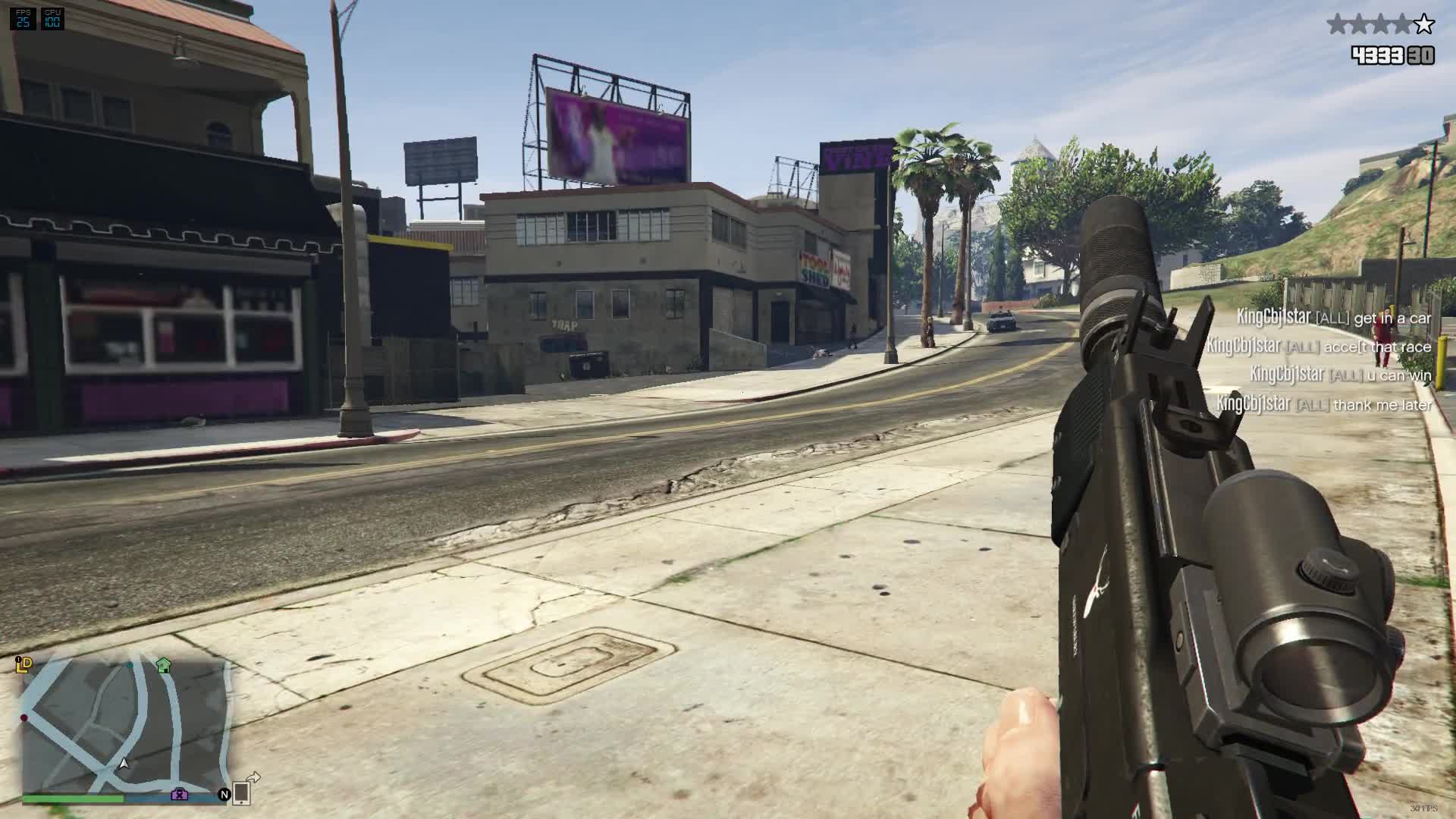 Grand Theft Auto V PC First Person