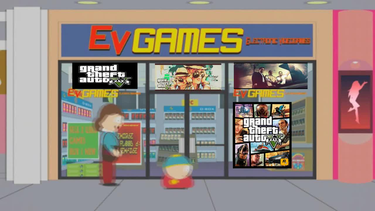 Grand Theft Auto 5 in South Park