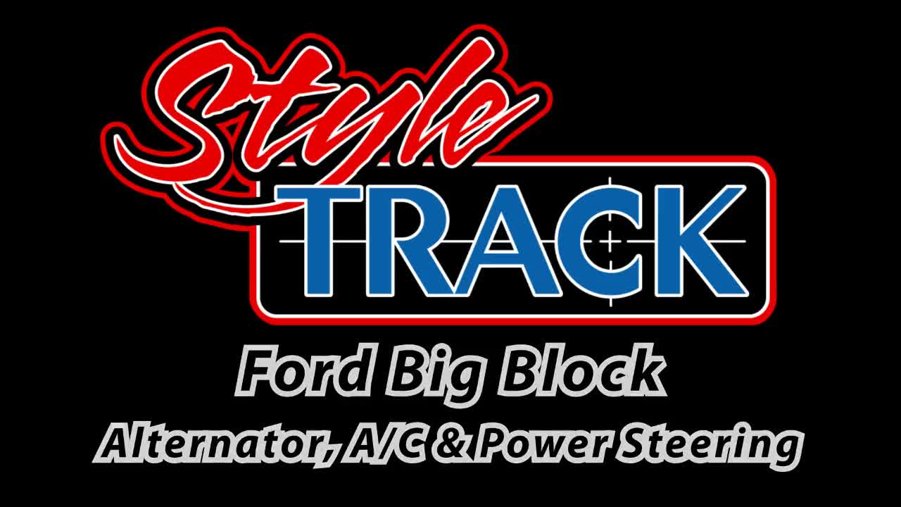 Ford Style Track for Big Block
