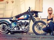 Harley Davidson Custom Bike, Hard Work