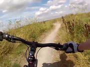 Ingrebourne Hill mountain biking on the hardtail