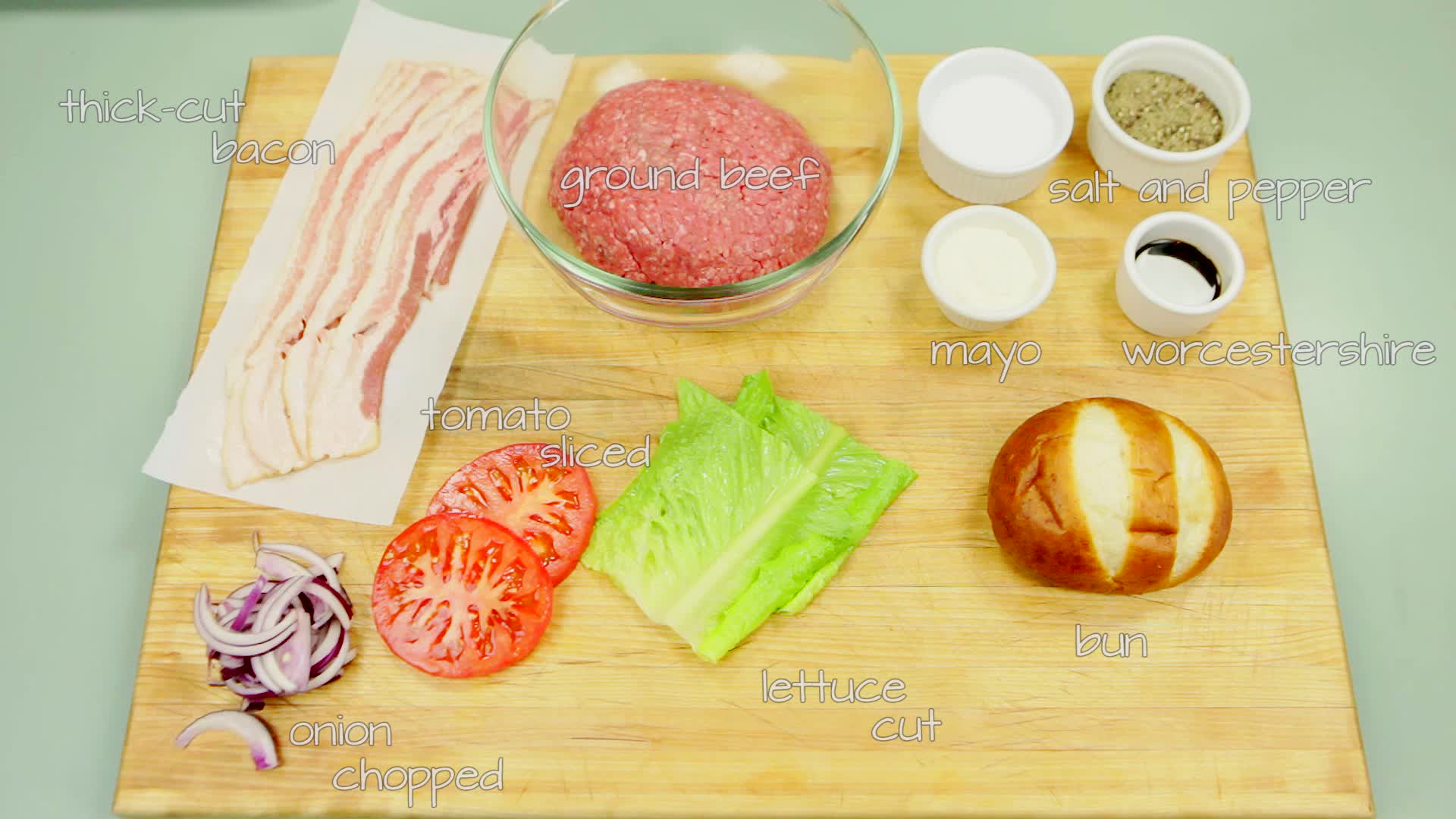 The Caramelized Onion Bacon Burger