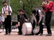 Street Theater Performance From The White House