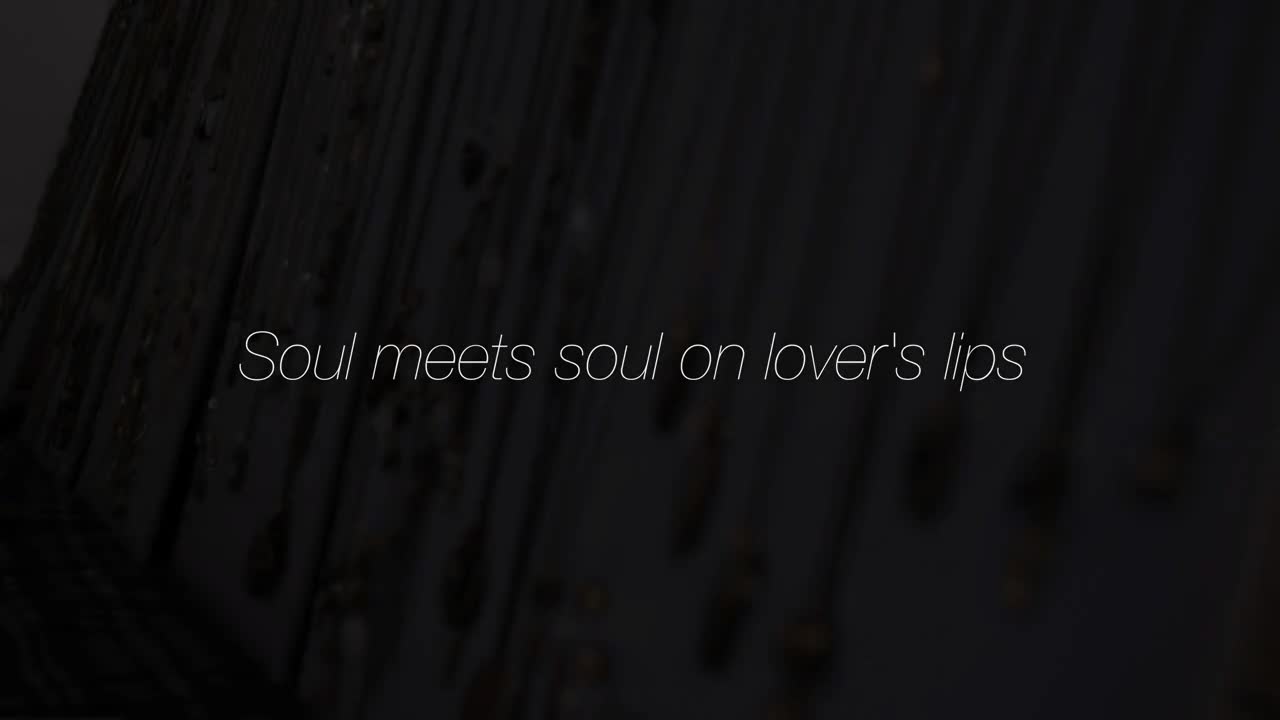 Soul Meets Soul on Lover’s Lips