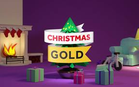 Christmas Gold - Anims - VIDEOTIME.COM