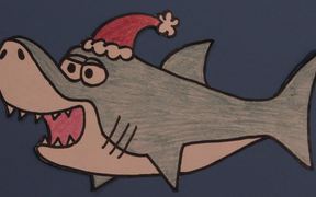 NutMEGalodon - The Christmas Shark - Anims - VIDEOTIME.COM