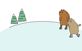 Skating Bears