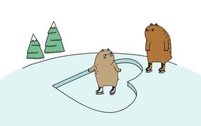 Skating Bears - Anims - VIDEOTIME.COM