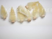 How To /// Dye Bottle Brush Trees
