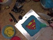 Superman Cake Decorating