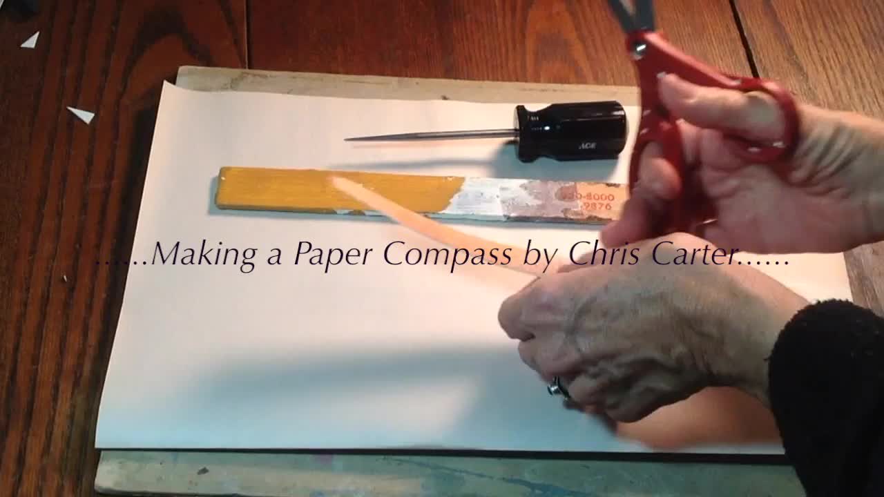 Making a Paper Compass