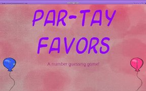Par-tay Favors GamePlay - Games - VIDEOTIME.COM