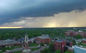 Amazing Tornado Over Ball State Campus