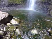 Twin Waterfalls In Hawaii
