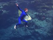 Dancing Depeche Mode Underwater in Cenotes