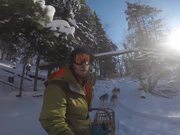 Extreme GoPro - Dog Sledding