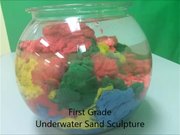 Underwater Sand Sculpture