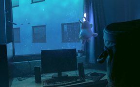 Underwater Light Unicorn - Anims - VIDEOTIME.COM