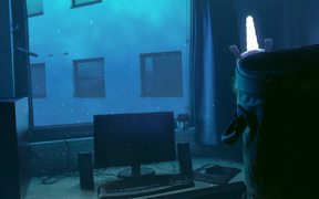 Underwater Light Unicorn - Anims - VIDEOTIME.COM
