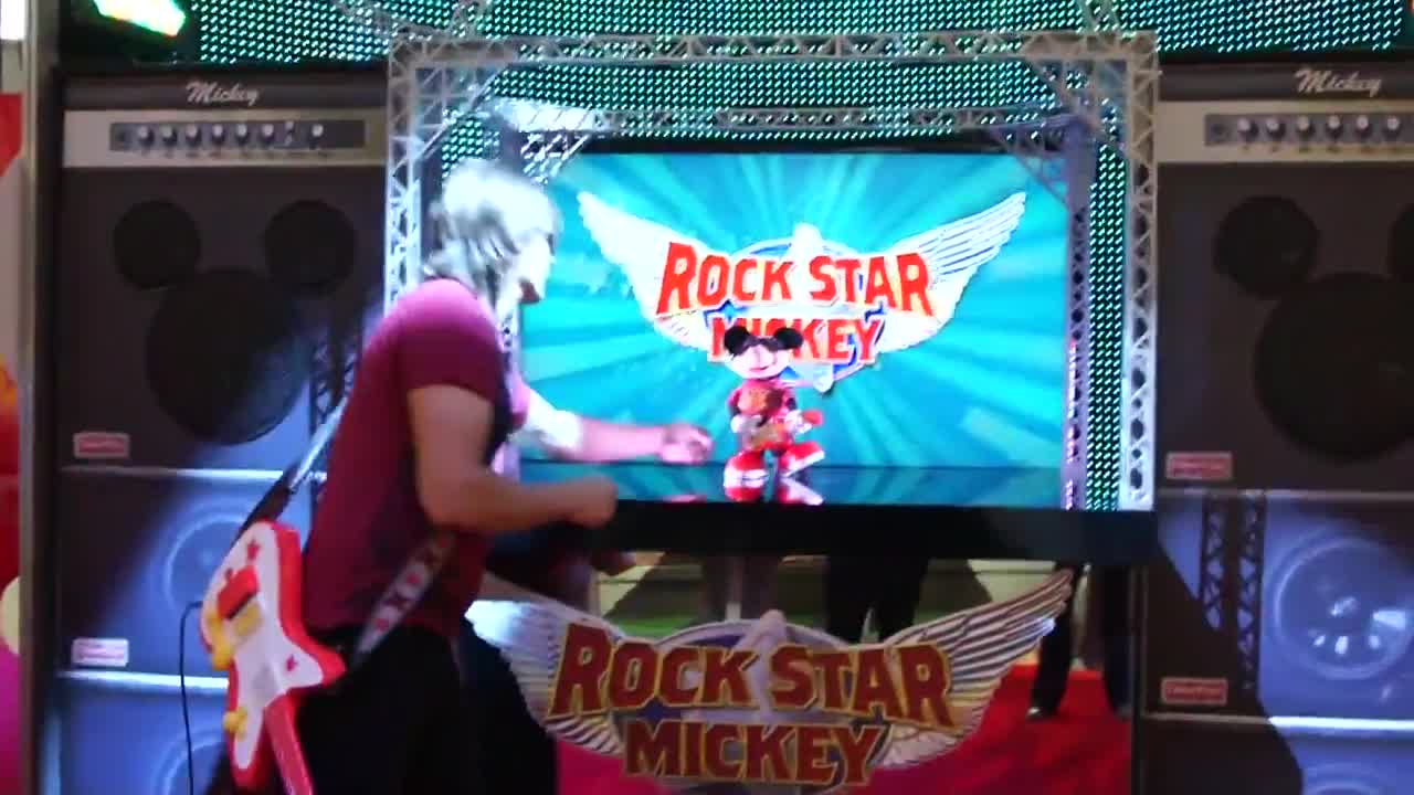 Rock Star Mickey Debuts at Toy Fair