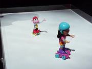 Spin & Skate Dora & Boots Hands-on at Toy Fair