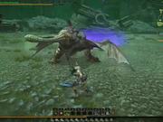 Monster Hunter Online - Purple Gypceros Combat