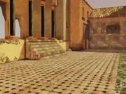 Video Game Set: Arabic Courtyard