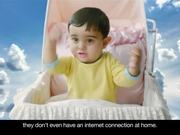 MTS India Commercial: Baby Visits God