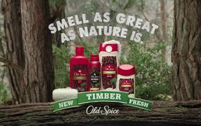 Old Spice Campaign: A Man in Nature: Log - Commercials - VIDEOTIME.COM