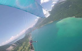 Paragliding Incidents Flight Mini Sail - Sports - VIDEOTIME.COM