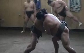 Sumo Wrestling Practice - Sports - VIDEOTIME.COM