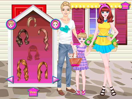 Family Dressup Play Now Online For