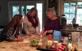 Pretzel Baking Lesson with My Mom & Friends - Fun - VIDEOTIME.COM