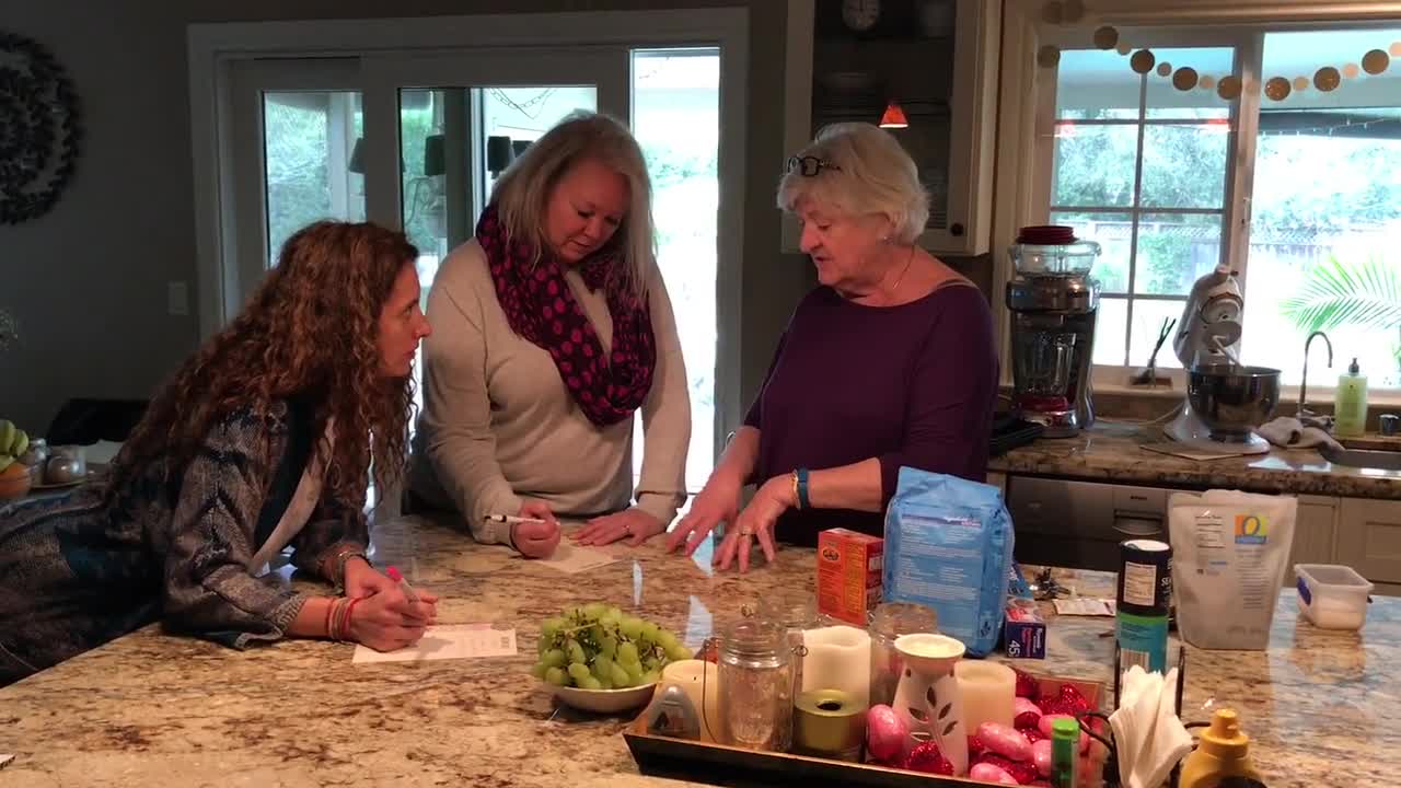 Pretzel Baking Lesson with My Mom & Friends - Fun - Videotime.com