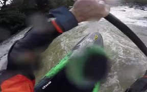 Winter Swimming - Whitewater KAYAK - Sports - VIDEOTIME.COM
