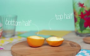 How to Make an Orange Peel Candle - Fun - VIDEOTIME.COM