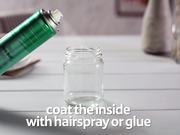 How to Make a Glitter Glow Jar