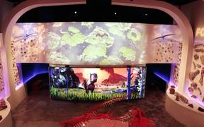 Dino Stomp Interactive Video Wall