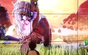 Dino Stomp Interactive Video Wall - Tech - VIDEOTIME.COM