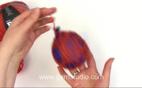 How to Make a Decorative Skein Ball