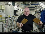 Hydrophobic Paddles From ISS