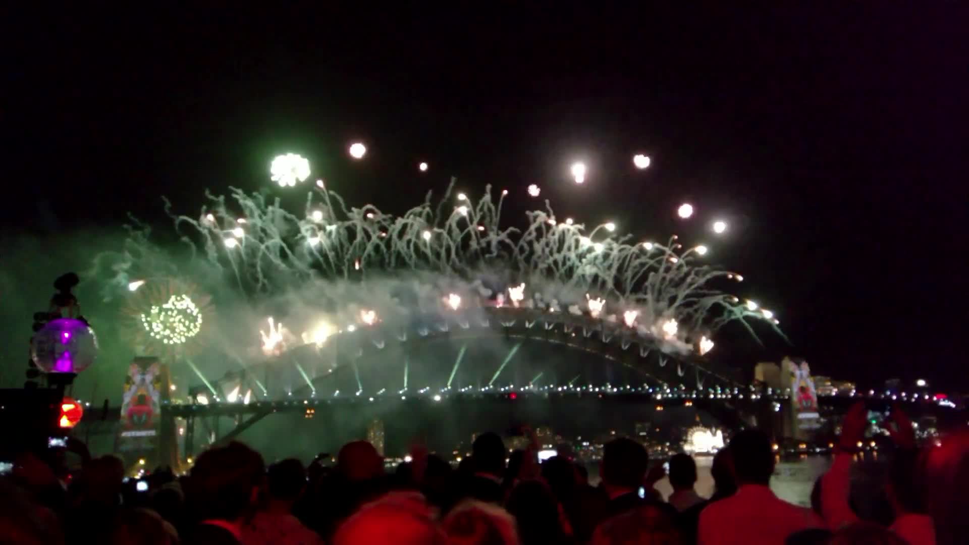 Sydney New Year’s Eve Fireworks 2015