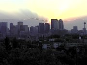 Calgary Sunrise in Time Lapse