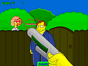 Homer the Flanders Killer 4 - Shooting - Y8.COM