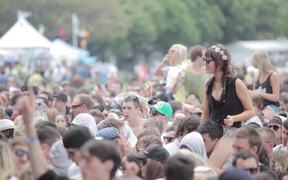 Crowds at Outdoor Music Festival - Music - VIDEOTIME.COM