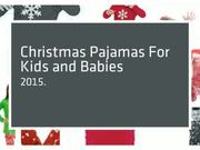 Christmas Pajamas For Kids